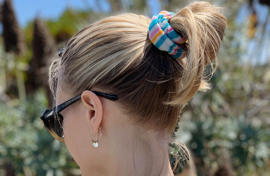 Rare image of non-lost scrunchie