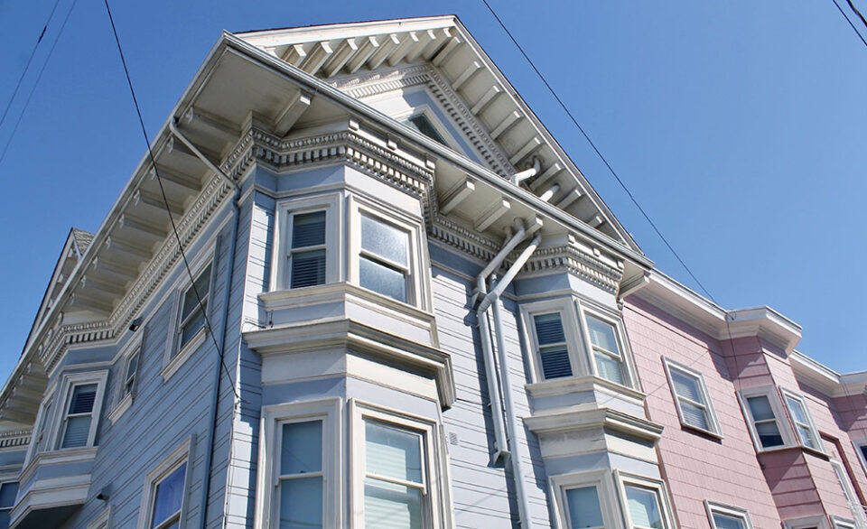 Colorful SF houses